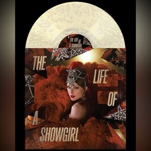 Showgirl Tiny Bubbles in Champagne Under Bright Lights Pearlescent Vinyl